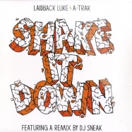 Front View : Laidback Luke & A-Trak - SHAKE IT DOWN / DJ SNEAK RMX - Fools Gold Records / fgr015