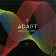 Front View : Various - GLOBAL UNDERGROUND:ADAPT #3 (MIXED CD) - Global Underground / 9029688784