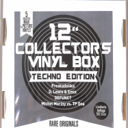 Front View : Various Artists - 12 INCH COLLECTORS VINYL BOX - TECHNO EDITION (5X12 INCH BOX) - Zyx Music / MAXIBOX LP10 / 8115895