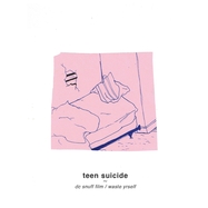 Front View : Teen Suicide - DC SNUFF FILM / WASTE YRSELF (HALF BLUE / HALF PINK (LP) - Run For Cover / 00152459