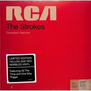 Front View : The Strokes - COMEDOWN MACHINE / VINYL OPAQUE YELLOW W / RED STREAK (LP) - Sony Music Catalog / 19658801651