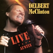 Front View :  Delbert McClinton - LIVE FROM AUSTIN (LP) - Alligator / LPAL4773