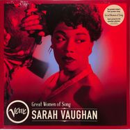 Front View : Sarah Vaughan - GREAT WOMEN OF SONG: SARAH VAUGHAN (LP) - Verve / 5588538