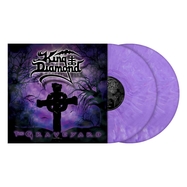 Front View : King Diamond - THE GRAVEYARD (RI) (PURPLE RED WHITE MARBLED) (LP) - Sony Music-Metal Blade / 03984161211