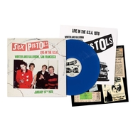 Front View : Sex Pistols - LIVE IN THE USA 1978 - SAN FRANCISCO (BLUE LP) - Universal / 6708811