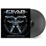 Front View : Fear Factory - AGGRESSION CONTINUUM (SILVER VINYL IN GATEFOLD) (2LP) - Nuclear Blast / 406562962563