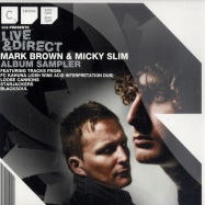 Front View : Mark Brown & Micky Slim - LIVE & DIRECT VOL.4 - Cr2 / 12c2ld004
