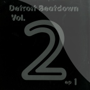 Front View : Various Artists - DETROIT BEATDOWN 2/1 (BLACK EP) - THIRD EAR / 3EEP-076