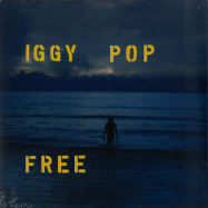 Front View : Iggy Pop - FREE (BLUE LP) - Caroline / CAROL019LPC / 7794354