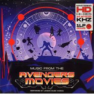 Front View : London Music Works - MUSIC FROM THE AVENGERS MOVIES (GOLD COLOURED LP) - Diggers Factory / DFLP37