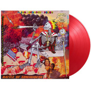 Front View : Lee-Scratch-Perry - BATTLE OF ARMAGIDEON (red LP) - Music On Vinyl / MOVLPR2525