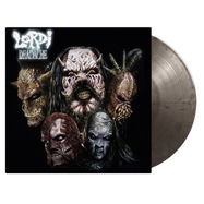 Front View : Lordi - DEADACHE (silver black marbled LP) - Music On Vinyl / MOVLP3219