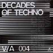 Front View : Various Artists - DECADES OF TECHNO - Drei Vinyl / DRV004