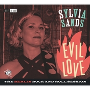 Front View :  Sylvia Sands - EVIL LOVE (LP) - Rebel Music Records / 26254