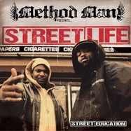 Front View : Method Man; Street Life - STREET EDUCATION RED MARBLE (2LP) - X-ray Records / 889466351310