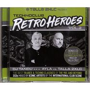 Front View : Various - TALLA 2XLC PRESENTS TECHNO CLUB RETROHEROES VOL. 2 (2CD) - Zyx Music / ZYX 83142-2