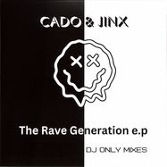 Front View : Cado & Jinx - THE RAVE GENERATION EP (COLOURED VINYL) - Blue Sim / BS020241