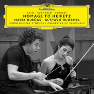 Front View : Duenas, Maria/ Dudamel, Gustavo - HOMAGE TO HEIFETZ (2LP) - Deutsche Grammophon / 4867576