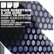Front View : Dave Robertson & Jon Gurd - OUR EXECUTION - Cr2 Records / 12C2038