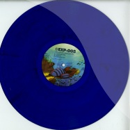Front View : Johannes Volk - AQUANAUTIC TALES (BLUE MARBLED VINYL) (VINYL ONLY) - Exploration / EXP-005