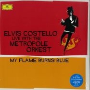 Front View : Elvis Costello - MY FLAME BURNS BLUE (BLUE 180G 2X12 LP + MP3) - Deutsche Grammophon / 4796062