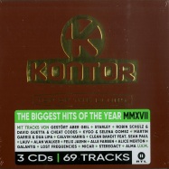 Front View : Various Artists - THE BIGGEST HITS OF THE YEAR MMXVII (3XCD) - Kontor / 1068559KON