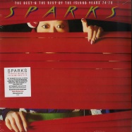 Front View : Sparks - THE BEST & THE REST OF THE ISLAND YEARS 74-78 (BLACK 180G 2X12 LP + MP3) - Universal / 6702259