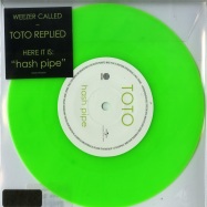 Front View : Toto - HASH PIPE (GREEN 7 INCH) - Vertigo / 7700009