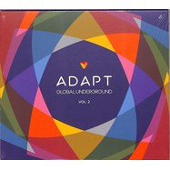 Front View : Various - GLOBAL UNDERGROUND:ADAPT #2 (CD) - Global Underground / 9029695025