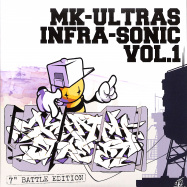 Front View : Mk-Ultras  - INFRA-SONIC VOL 1 (GREEN 7 INCH) - Zenith Records / LSD0001