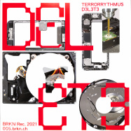 Front View : Terrorrythmus - D3L3T3 (LTD RED VINYL + MP3) - BRKN Rec. / BRKNREC005