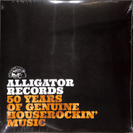 Front View : Various Artists - 50 YEARS OF GENUINE HOUSEROCKIN MUSIC (2LP) - Alligator Records / AL 5000 / 10476291
