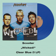 Front View : Scooter - WICKED! (Ltd Clear Blue Vinyl) - Kontor / 1026165STU_indie