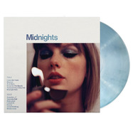 Front View : Taylor Swift - MIDNIGHTS (MOONSTONE BLUE VINYL) - Republic / 060244578982