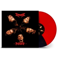 Front View : Dismember - PIECES (LTD. MINI-LP / RED-BLACK SPLIT VINYL) (LP) - Nuclear Blast / NBA6918-1