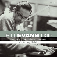 Front View : Bill Evans - SUNDAY AT THE VILLAGE VANGUARD/WALTZ FOR DEBBY (2LP) - VINYL PASSION / VP80719