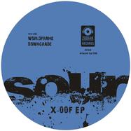 Front View : Sour - X-00F EP (TRANSPARENT BLUE VINYL) - Zodiak Commune Records / ZC041