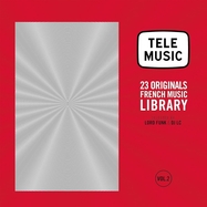 Front View : Various Artists - TELE MUSIC, 23 CL. FR. MUSIC LIB. VOL. 2 (2LP) - BMG Rights Mgmt GmbH / 405053881197