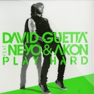 Front View : David Guetta - PLAY HARD - REMIXES (WHITE VINYL) - EMI / 0197301 / 3563404