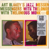 Front View : Art Blakey - ART BLAKEY S JAZZ MESSENGERS WITH THELONIOUS MONK (2CD) Deluxe Edition/Softpak - Rhino / 0349784238