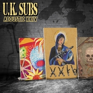 Front View : UK Subs - ACOUSTIC XXIV-PURPLE VINYL EDITION (LP) (SUPERVISED REMASTERED EDITION) - Cherry Red Records / AHOYXLP315