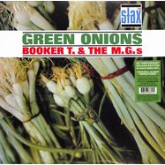 Front View : Booker T. & The MGs - GREEN ONIONS (DELUXE) (60TH ANNIVERSARY) (green LP) - Rhino / 0349783757