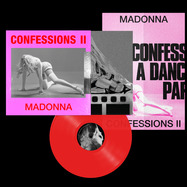 Front View : Madonna - CONFESSIONS II (translucet red LP) - Warner Bros. Records / 9362482278