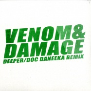 Front View : Venom & Damage - DEEPER (10INCH, GREEN COLOURED) - Ten Thousand Yen / TTY001