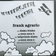 Front View : Frank Agrario - DISKO FRISKO - Internasjonal Spesial / INTSPE010