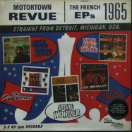 Front View : Various Artists - MOTORTOWN REVUE: THE 1965 FRENCH EPS (5X7 INCH + MP3) - Tamla Motown / 5366600