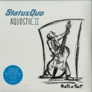 Front View : Status Quo - AQUOSTIC II - THATS A FACT! (2X12 LP + MP3) - E-A-R Music / 3858447
