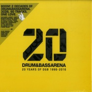 Front View : Various - DRUM & BASS ARENA - 20 YEARS (3XCD+MP3) - AEI MUSIC / DNBA020CD