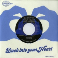 Front View : Majik - BACK INTO YOUR HEART (7 INCH+POSTER) - Melodies International / MEL010