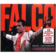 Front View : Falco - LIVE FOREVER (THE COMPLETE SHOW 2023 REMASTER) (2CD) Digipak - Warner Music International / 505419754773